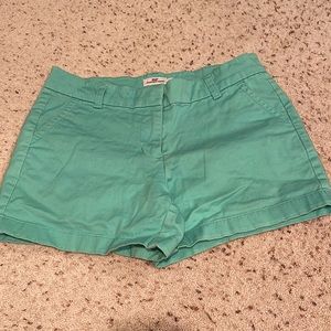 Vineyard Vines girls teal shorts size 14